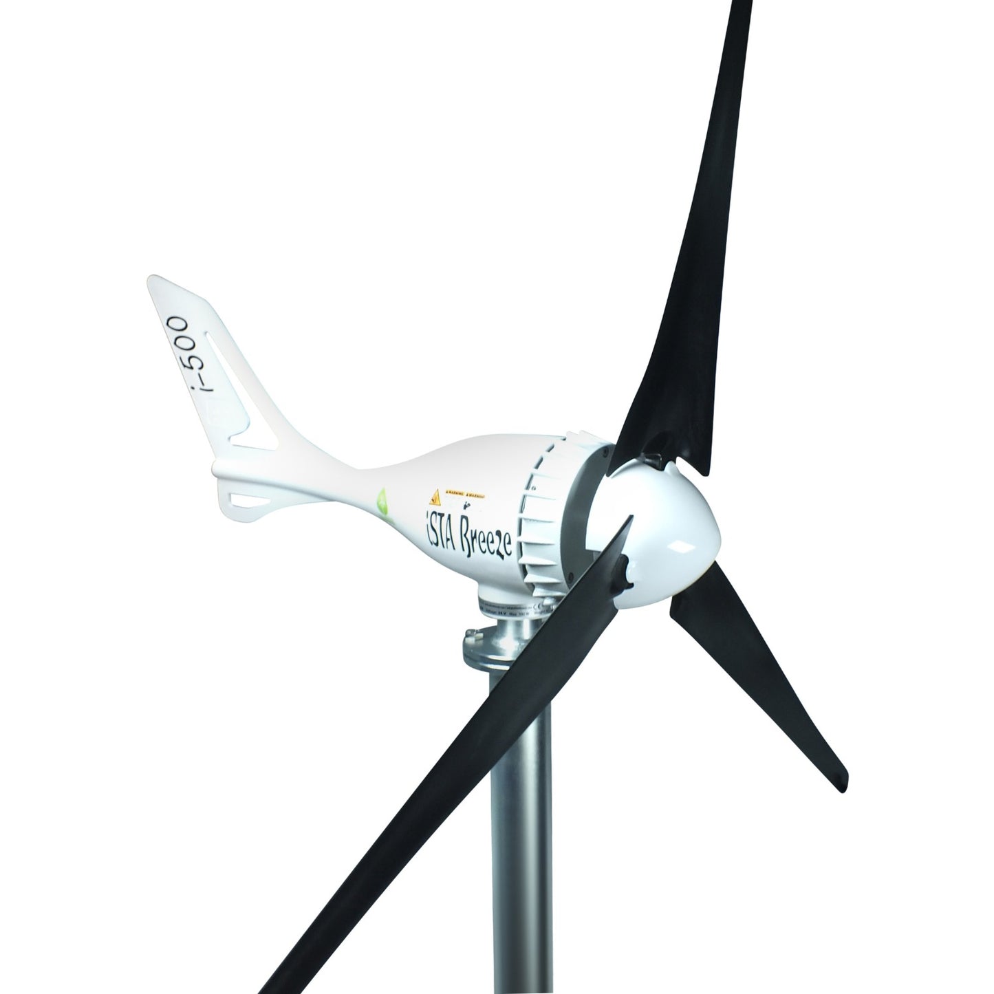 Set İ-500 12V/24V Rüzgar Türbini +Hibrit Şarj Kontrol Cihazı İSTA-BREEZE