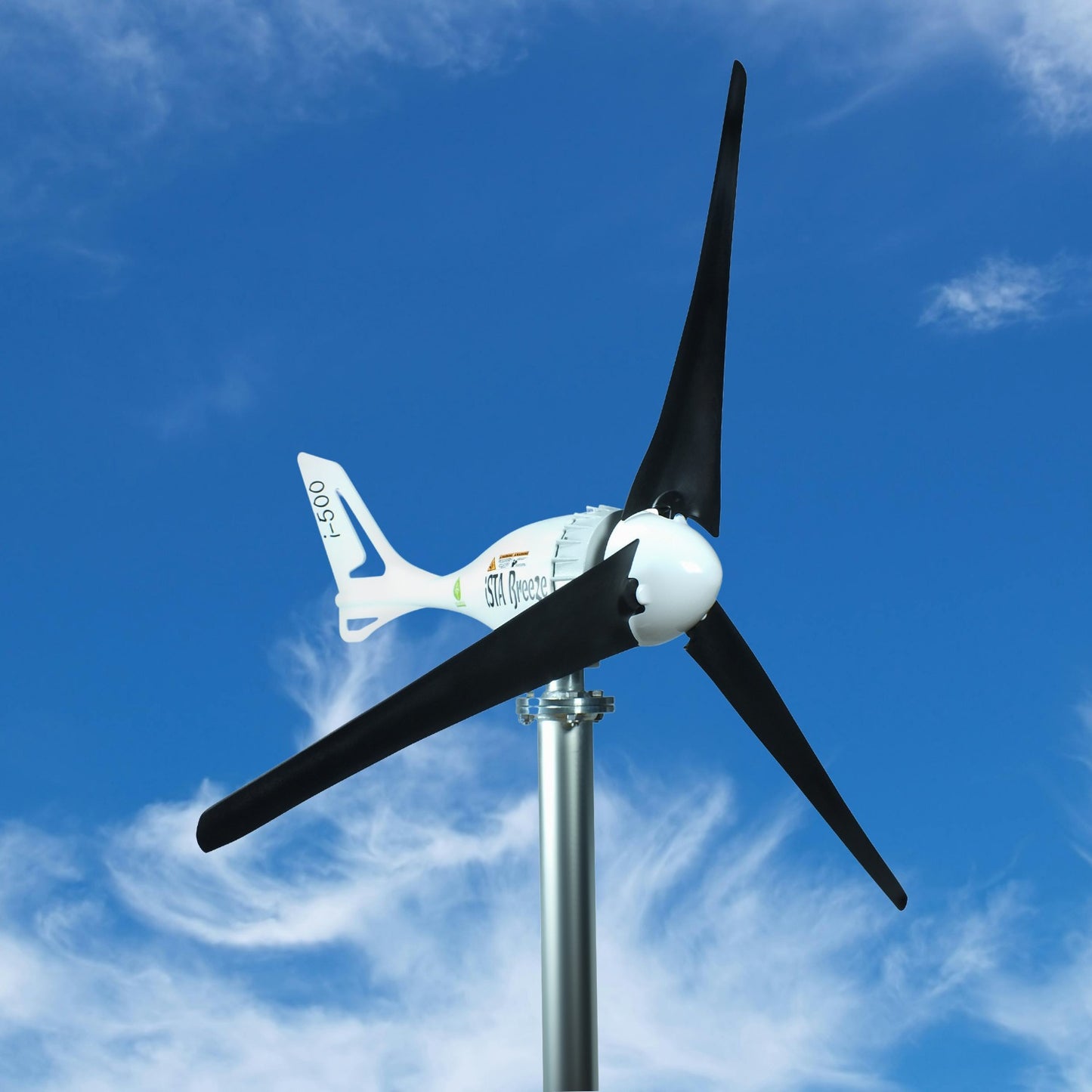 İSTA-BREEZE İ-500 12V/24V Rüzgar Türbini - Yenilenebilir Enerji Çözümünüz!