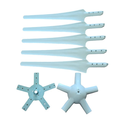 90 cm Kompozit Kanat ve Burun Flanş Seti 5'li