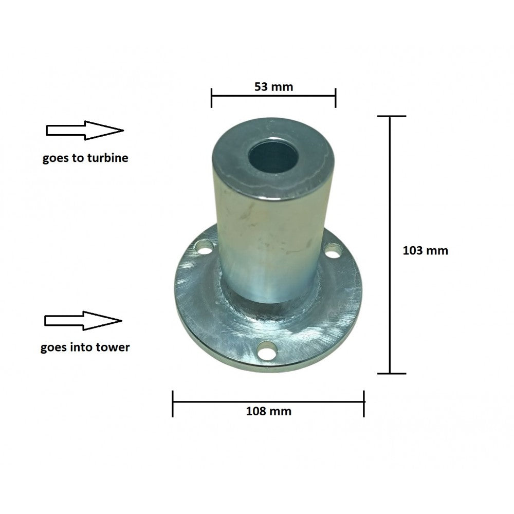 Air Speed Rüzgar Türbini için Adaptör İSTA-BREEZE
